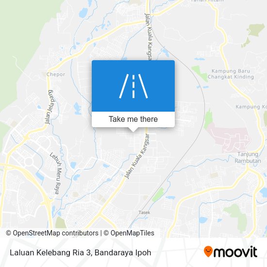 Peta Laluan Kelebang Ria 3