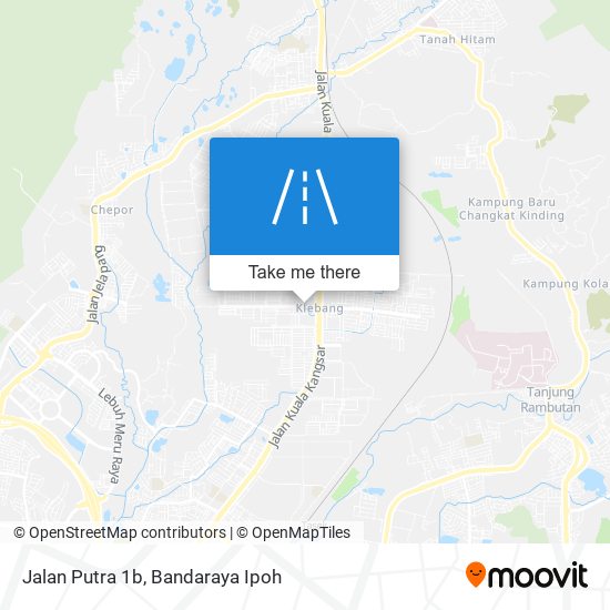 Peta Jalan Putra 1b