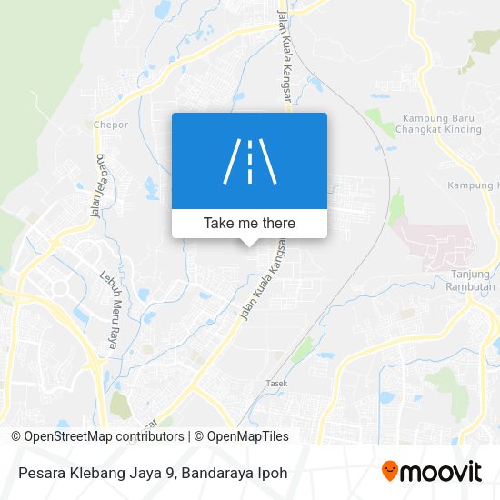 Pesara Klebang Jaya 9 map