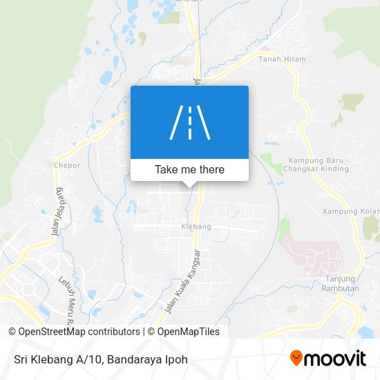 Sri Klebang A/10 map