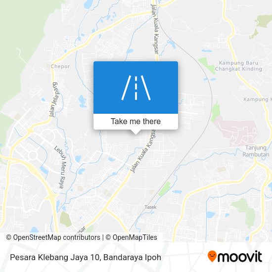 Peta Pesara Klebang Jaya 10
