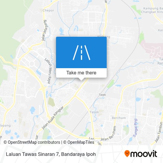 Peta Laluan Tawas Sinaran 7