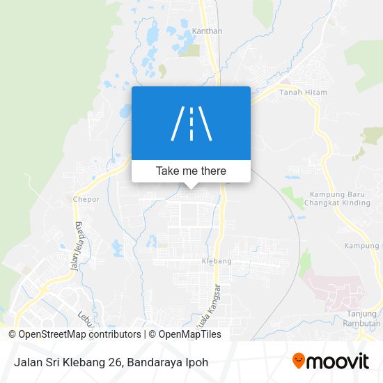 Peta Jalan Sri Klebang 26