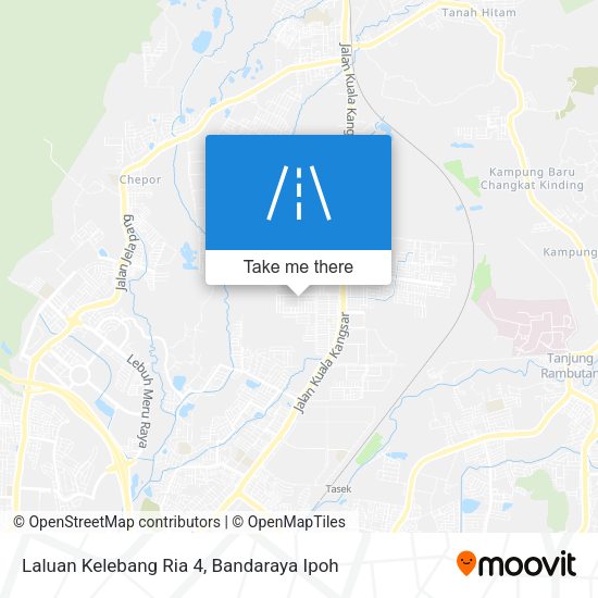 Laluan Kelebang Ria 4 map