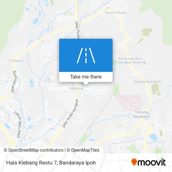 Peta Hala Klebang Restu 7