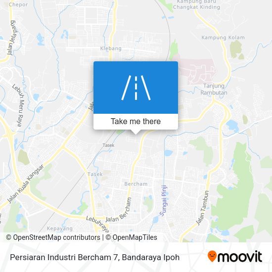 Persiaran Industri Bercham 7 map
