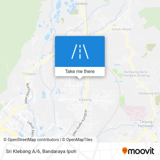 Sri Klebang A/6 map