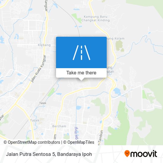 Jalan Putra Sentosa 5 map