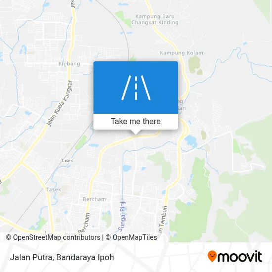 Jalan Putra map