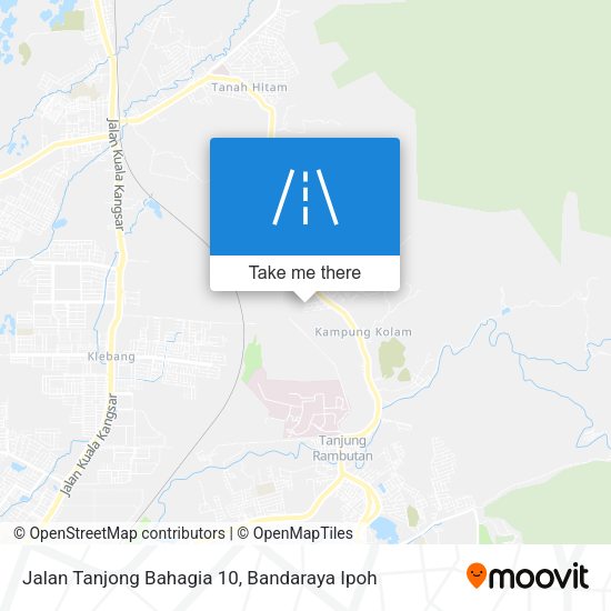 Jalan Tanjong Bahagia 10 map