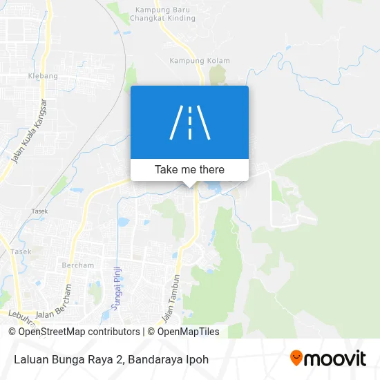 Laluan Bunga Raya 2 map