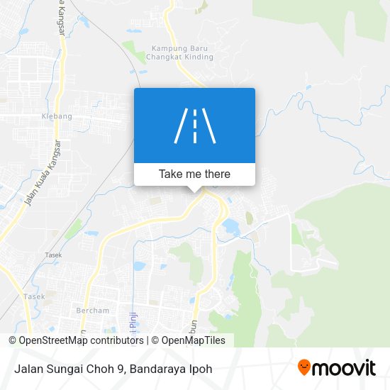 Peta Jalan Sungai Choh 9