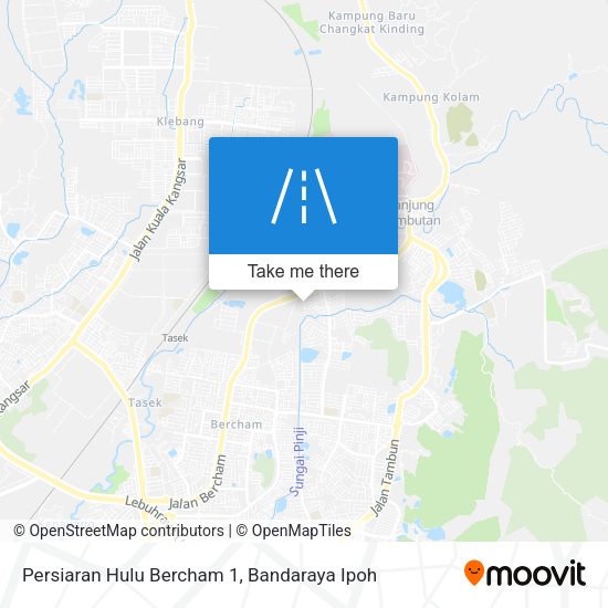 Peta Persiaran Hulu Bercham 1