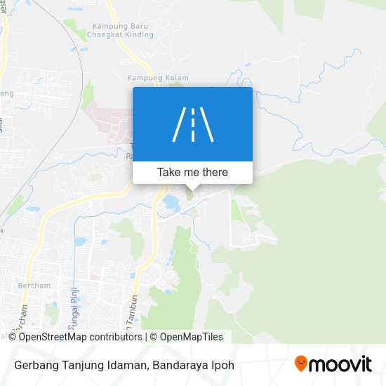 Peta Gerbang Tanjung Idaman
