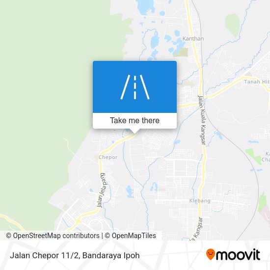 Peta Jalan Chepor 11/2