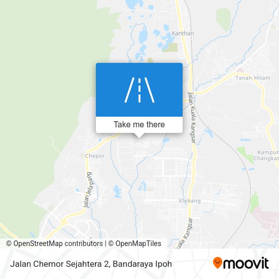 Jalan Chemor Sejahtera 2 map