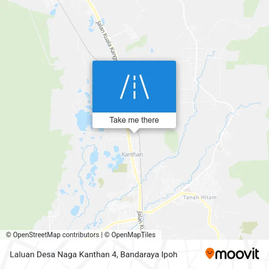 Laluan Desa Naga Kanthan 4 map