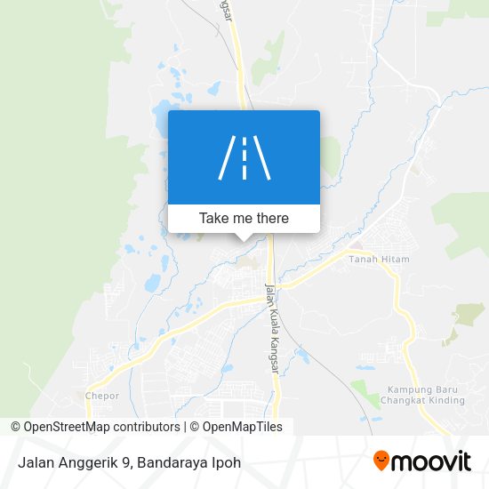 Jalan Anggerik 9 map