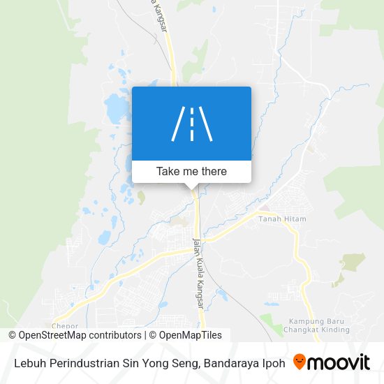Lebuh Perindustrian Sin Yong Seng map