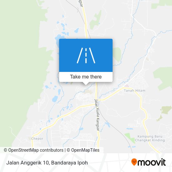 Jalan Anggerik 10 map