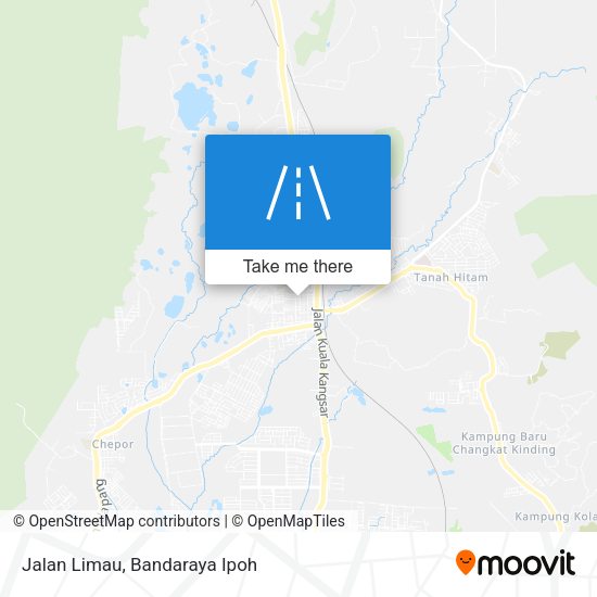 Peta Jalan Limau