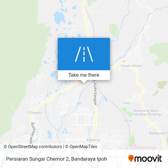 Peta Persiaran Sungai Chemor 2