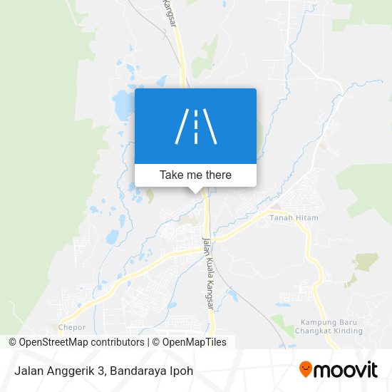 Peta Jalan Anggerik 3