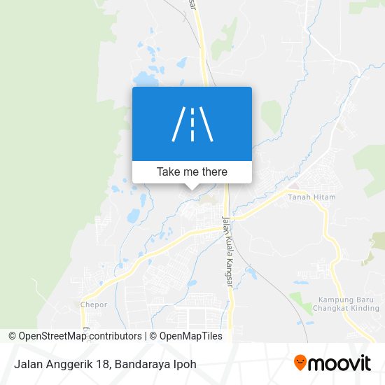Peta Jalan Anggerik 18