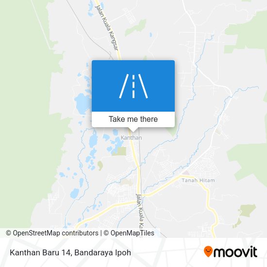 Kanthan Baru 14 map