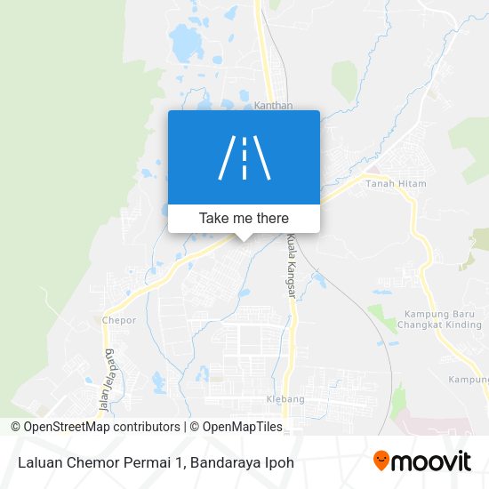 Peta Laluan Chemor Permai 1