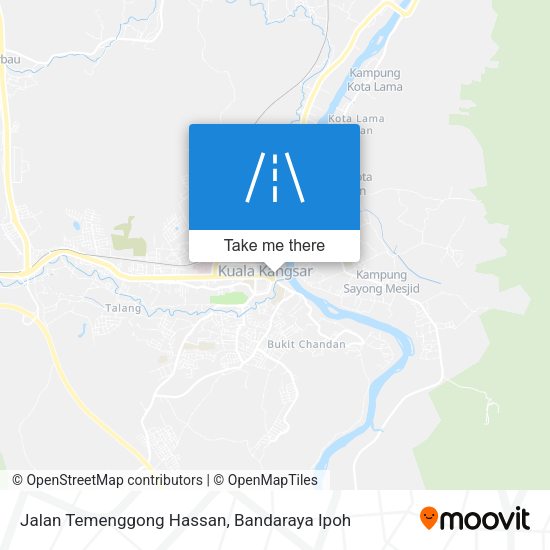 Jalan Temenggong Hassan map