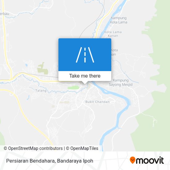 Persiaran Bendahara map