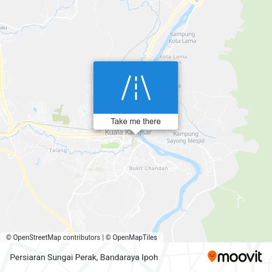 Peta Persiaran Sungai Perak