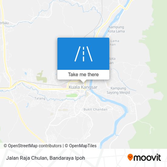 Jalan Raja Chulan map