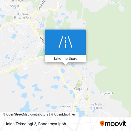 Jalan Teknologi 3 map