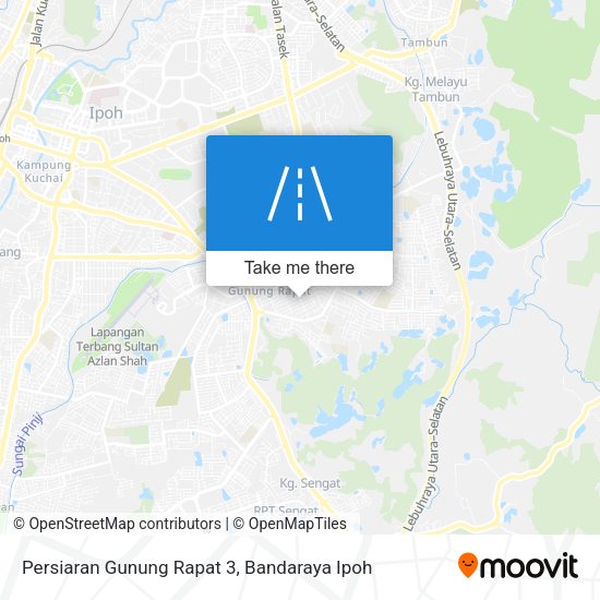 Peta Persiaran Gunung Rapat 3