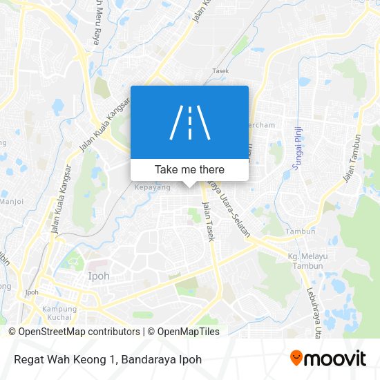 Regat Wah Keong 1 map