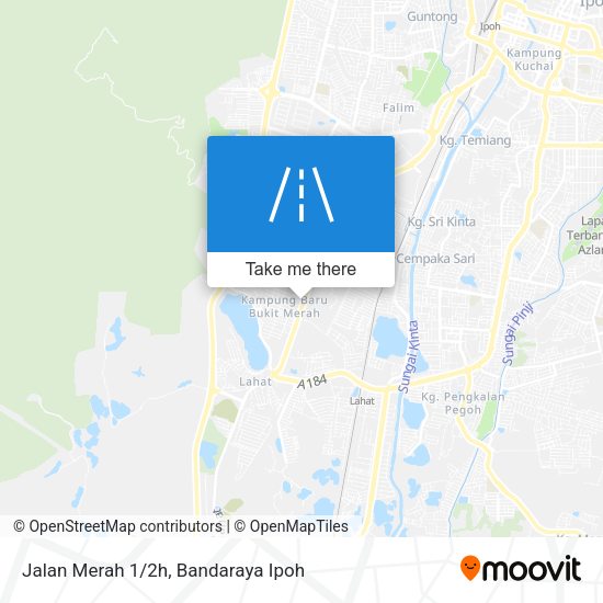 Jalan Merah 1/2h map