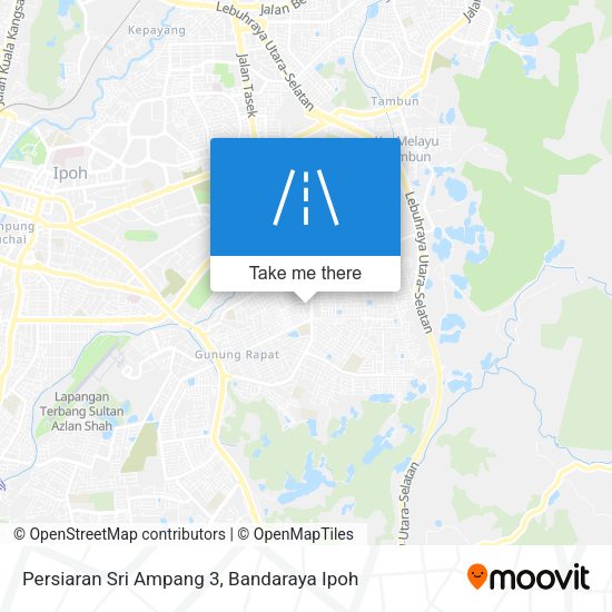 Peta Persiaran Sri Ampang 3