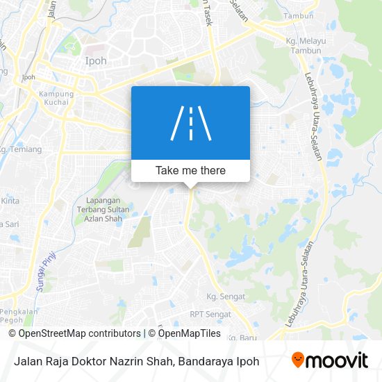 Jalan Raja Doktor Nazrin Shah map