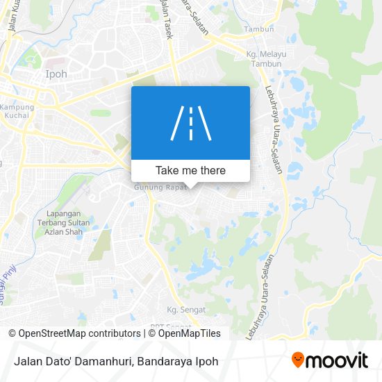 Jalan Dato' Damanhuri map
