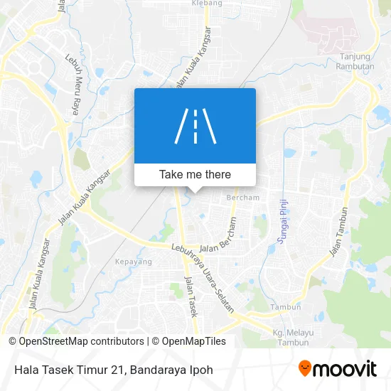 Hala Tasek Timur 21 map