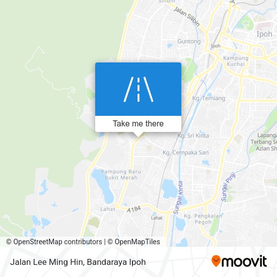 Jalan Lee Ming Hin map