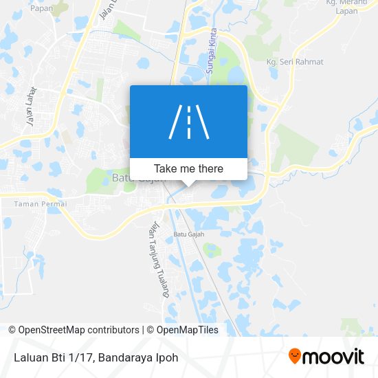 Laluan Bti 1/17 map