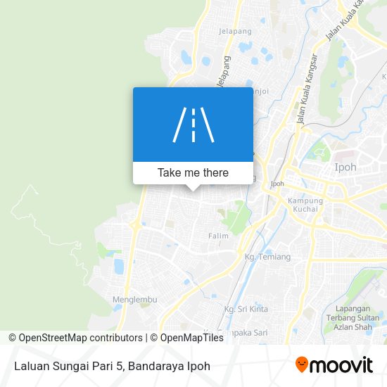Peta Laluan Sungai Pari 5