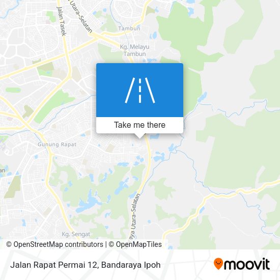 Jalan Rapat Permai 12 map