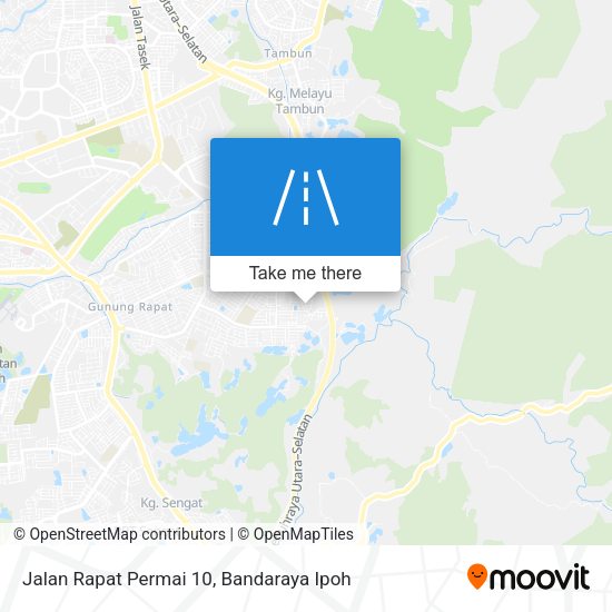 Jalan Rapat Permai 10 map