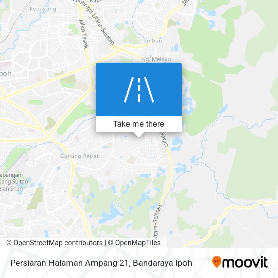 Persiaran Halaman Ampang 21 map