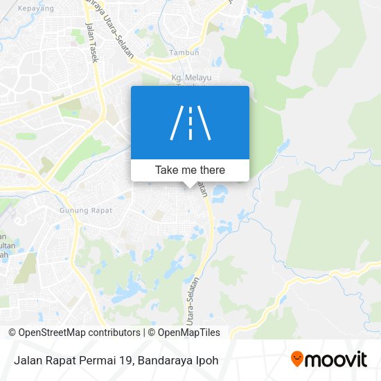 Jalan Rapat Permai 19 map