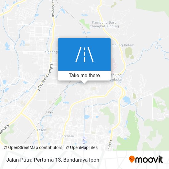 Jalan Putra Pertama 13 map